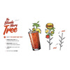 Bloody Mary Garnish Trees
