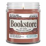 Bookstore Scented Candle - Smells Like Books, Leather, and Coffee