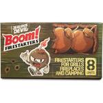 Boom! Fire Starters - 100% Organic Coconut Fiber, Smokeless, Odorless