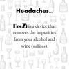 BooZi - Reusable Alcohol and Wine Purifier