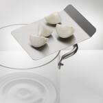 Borosilicate Glass Cooking Pot w/ 2-Piece Stainless Steel Pasta Insert