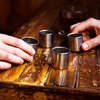 Bottoms Up Stainless Steel Shot Glasses