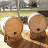 Box of Wine Cedar Barrel Dispenser