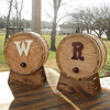 Box of Wine Cedar Barrel Dispenser