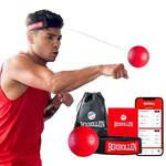 Boxbollen Boxing Reflex Ball - Hand-Eye Coordination Punch Workout