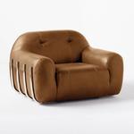 Brace Leather Sofa