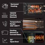 Brazilian Flame Volta - Vertical Smokeless Electric Rotisserie Oven