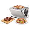 Briefcase Barbecue - Concealed Portable Charcoal Grill