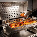 Broil King Stainless Steel Rotisserie Tumble Basket / Grilling Wok