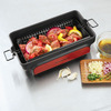 Brookstone Grill Tumbler - Roll Meat and Vegetables Across the Grill