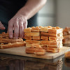 Building Brick Electric Waffle Maker