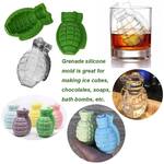 Bullets, Bombs, Grenades, and Pistols Ice Cube Trays