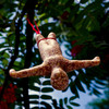 Bungee Bird Feeder - Bungee Jumping Man Made From Bird Food