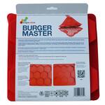 Burger Master - Press and Store 8 Hexagonal Burger Patties