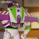 Buzz Lightyear Robotic Action Figure - Walks, Talks, and Poses!