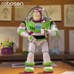 Buzz Lightyear Robotic Action Figure - Walks, Talks, and Poses!