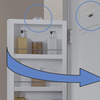 Cabidor - Behind The Door Storage Cabinet
