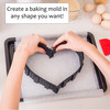 Cake Shapers - Flexible Silicone Strips Bake Any Shape