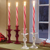 Candy Cane Candles