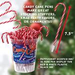 Candy Cane Pens with Peppermint Scented Ink