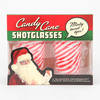 Candy Cane Shot Glasses