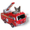 Cardboard Cat Playhouses