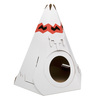 Cardboard Cat Teepee
