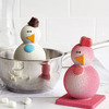 Carla the Snowman - Melts Into Peppermint Hot Chocolate w/ Marshmallows