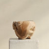 Carved Teak Urn Planter