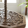 Carved Wood Indoor Swing