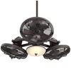 Casa Vieja Esquire - Industrial Triple Head Ceiling Fan