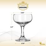 Casablanca Champagne Coupe Set