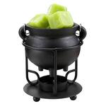 Cast-Iron Black Cauldron Wax Melt Warmer