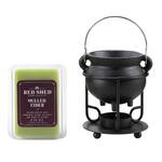 Cast-Iron Black Cauldron Wax Melt Warmer