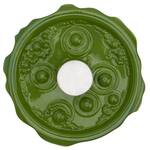 Cast Iron Black Cauldron Pot with Green Bubbling Lid