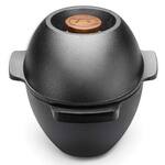 Cast Iron Seafood and Mussel Pot - Lid Holds Empty Shells