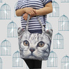 Cat Face Tote Bag