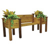Cedar Planter Bench
