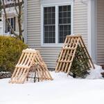 Cedar Shrub Guards - Protect Bushes From Falling Snow and Ice