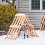 Cedar Shrub Guards - Protect Bushes From Falling Snow and Ice
