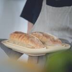 Ceramic Baguette Baker - Water Channel Creates a Heat Dome for Crispy Crusts