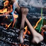 Ceramic Bones for Bonfires, Fire Pits, Campfires, and Fireplaces