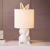 Ceramic Bunny Rabbit Table Lamp