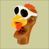 Ceramic Drunk Chicken Heads