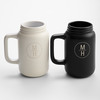 Ceramic Mason Jar Mugs