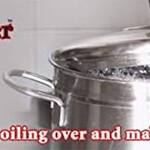 Ceramic Pot Minder - Prevents Messy Boil Overs