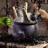 Ceramic Witch Cauldron Wine Bottle Chiller