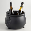 Ceramic Witch Cauldron Wine Bottle Chiller