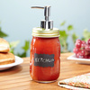 Chalk It Up Mason Jar Condiment Dispensers