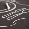 Chalkboard Paper Table Runner